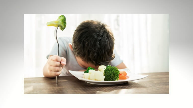 Membiasakan makan sayur