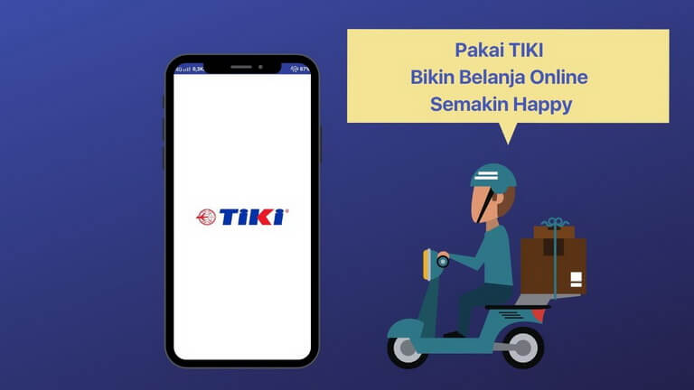 Pakai TIKI Bikin Belanja Online Semakin Happy