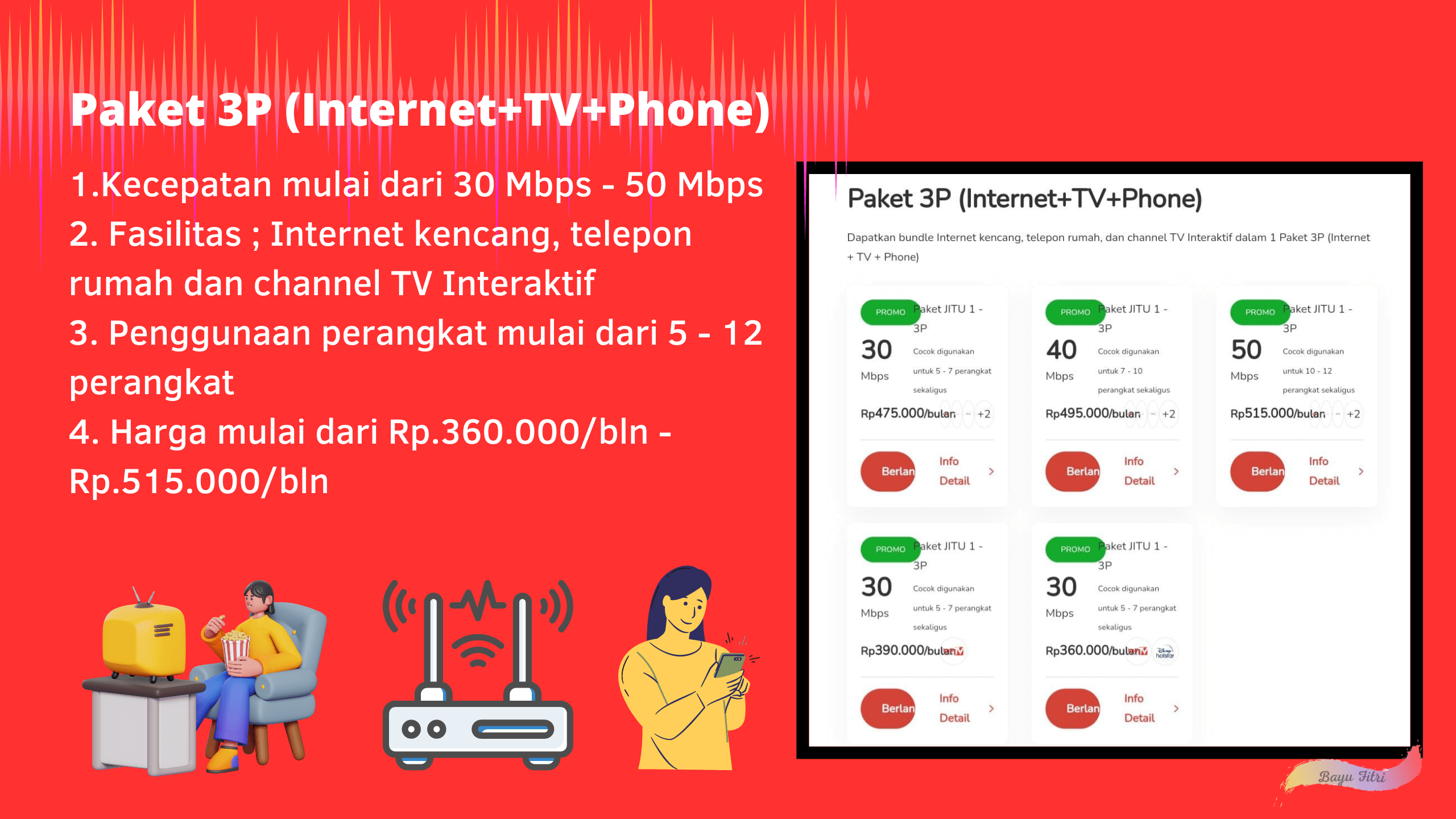 Best internet provider indonesia