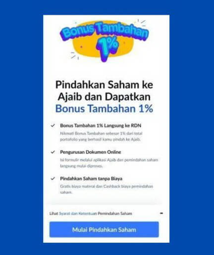 Saham pindah